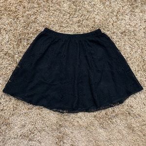 Black Skater Skirt